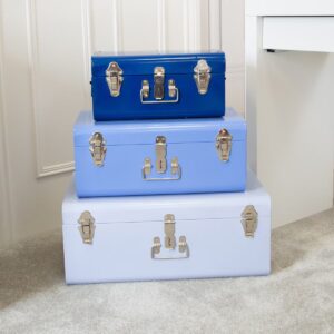 Storage Trunks - Light Blue Blue And Navy - MHRMS402_1